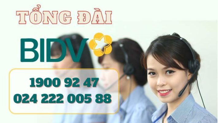 Số tổng đài ngân hàng BIDV