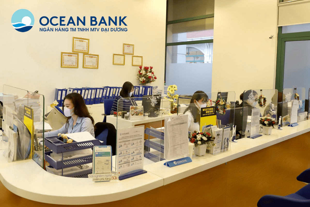 Hỗ trợ giao dịch Ocean Bank