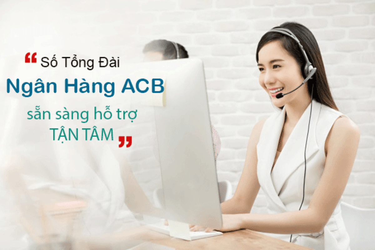 Hỗ trợ hotline ACB