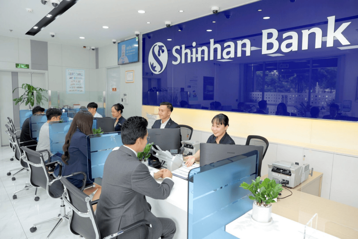 Hỗ trợ ngân hàng Shinhan Bank