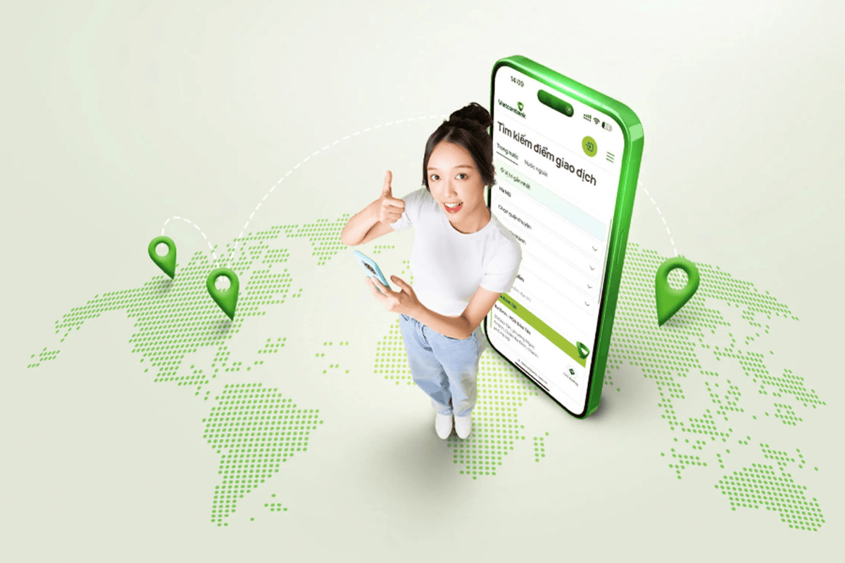 Mạng lưới ngân hàng Vietcombank tại Việt Nam