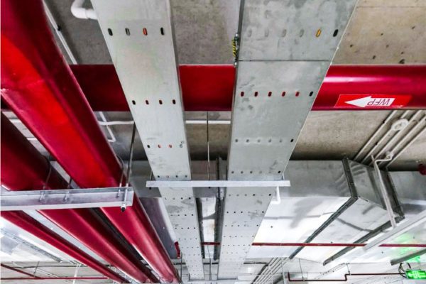 Sử dụng máng cáp trong công trình hiện đại